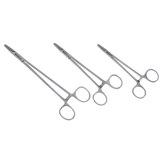 Westin Forceps Stainless Steel Large 16cm Satin Finish i gruppen Verktyg & Tillbehör / Tänger & Saxar / Peanger hos Sportfiskeprylar.se (H011-665-026)