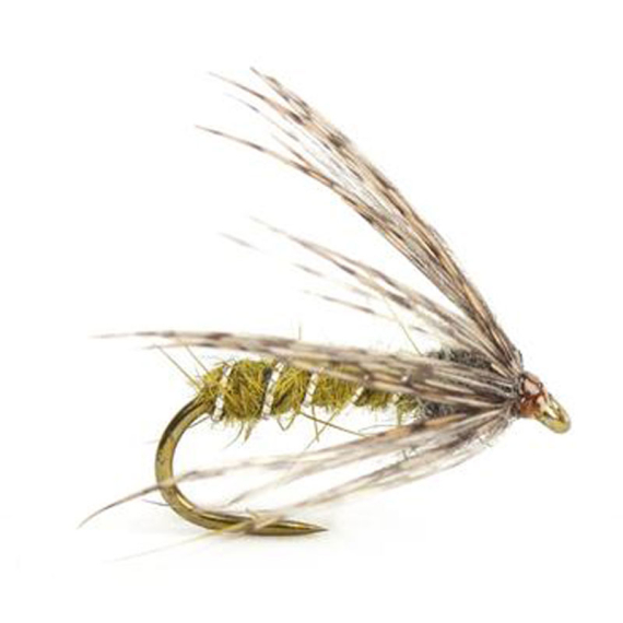 Johnsonpuppan Olive size 12 i gruppen Fiskedrag / Flugor / Nympher hos Sportfiskeprylar.se (HF0065-12)