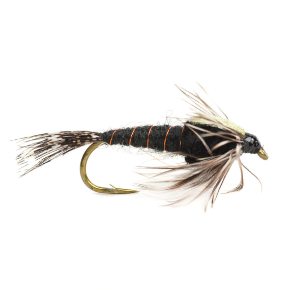 Black Martinez Streamer size 10 i gruppen Fiskedrag / Flugor / Nympher hos Sportfiskeprylar.se (HF1030-10)