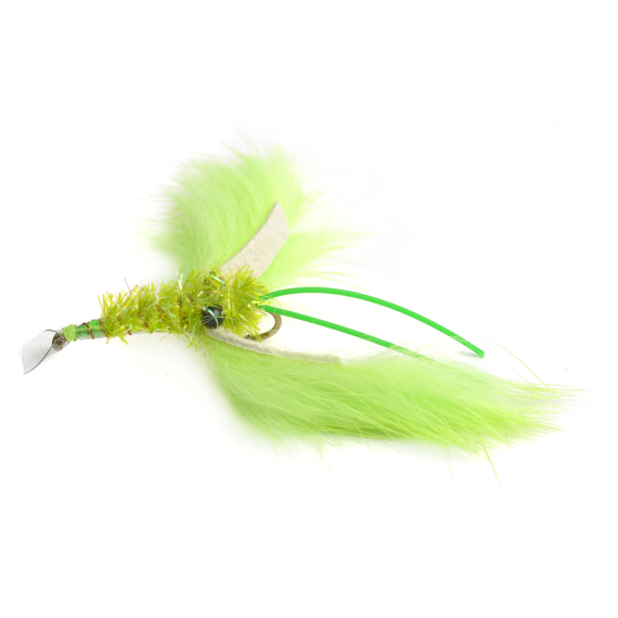 Crayfish Zonker chartreuse size #6 i gruppen Fiskedrag / Flugor / Streamers hos Sportfiskeprylar.se (HF9041)