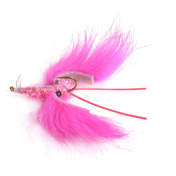 Crayfish Zonker Fluo Pink size #6 i gruppen Fiskedrag / Flugor / Streamers hos Sportfiskeprylar.se (HF9042)