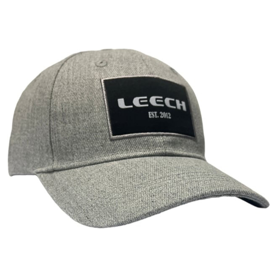 Leech Cap Grey Badge i gruppen Kläder & Skor / Kepsar & Huvudbonader / Kepsar / Dad Caps hos Sportfiskeprylar.se (LEECH3031)