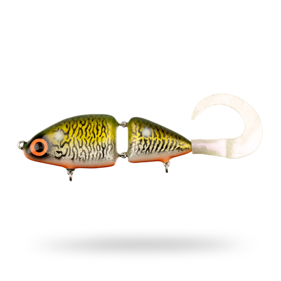 Mälaren Lures Fathead Swimbait 17cm, 125g - Fire Tiger i gruppen Fiskedrag / Handgjorda Beten / Handgjorda Swimbaits hos Sportfiskeprylar.se (MLFHS17-3)