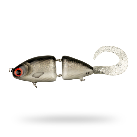 Mälaren Lures Fathead Swimbait 17cm, 125g - Black And White i gruppen Fiskedrag / Handgjorda Beten / Handgjorda Swimbaits hos Sportfiskeprylar.se (MLFHS17-5)