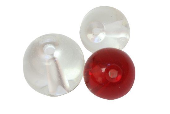 Fox Rage Glass Beads Clear 10-pack i gruppen Krok & Småplock / Texas & Carolina Tillbehör hos Sportfiskeprylar.se (NAC015r)