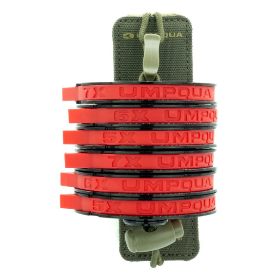 Umpqua ZS2 Tippet Holder - Olive i gruppen Förvaring / Övrig Förvaring / Spolhållare hos Sportfiskeprylar.se (NFD9370)