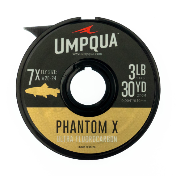 Umpqua Phantom X Fluorocarbon Tippet 27m i gruppen Krok & Småplock / Tafsar & Tafsmaterial / Tafsmaterial / Tafsmaterial Flugfiske hos Sportfiskeprylar.se (NFD9397-2Xr)