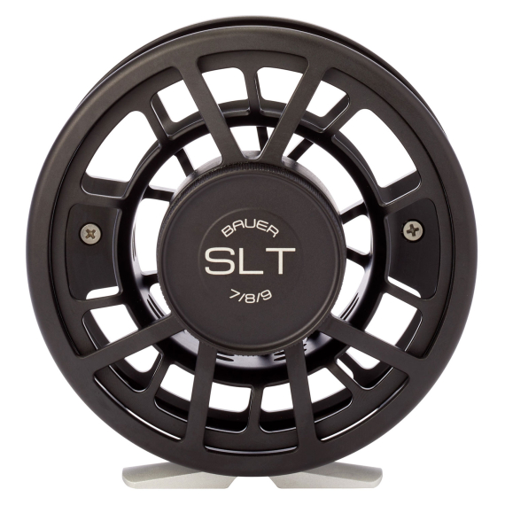 Bauer SLT Fly Reel - Black & Silver i gruppen Fiskerullar / Flugfiskerullar & Extraspolar / Flugrullar hos Sportfiskeprylar.se (NFD9443-789Blackr)