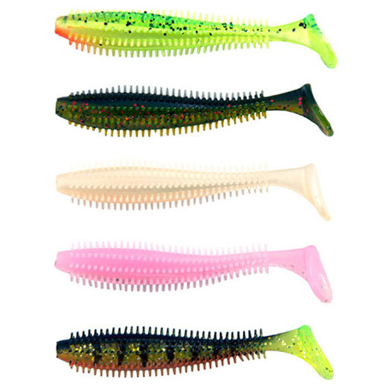 Fox Rage Spikey UV mixed colours 5-pack i gruppen Fiskedrag / Betespaket hos Sportfiskeprylar.se (NMC016r)