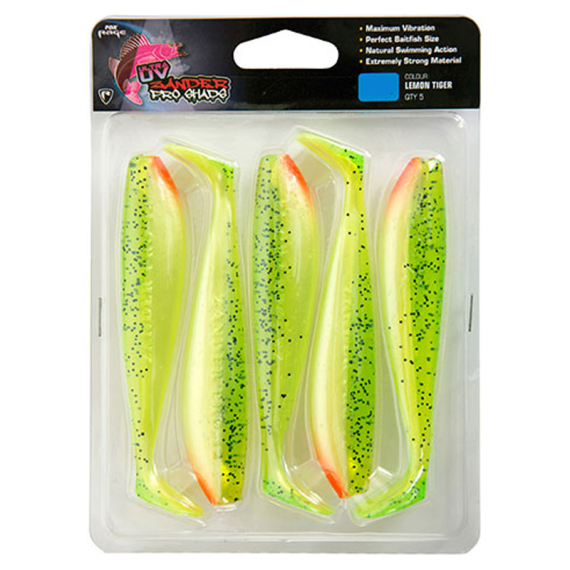 Zander Pro Ultra UV 12 cm 5-pack i gruppen Fiskedrag / Jiggar & Gummibeten / Abborrjiggar & Gösjiggar hos Sportfiskeprylar.se (NZS024r)