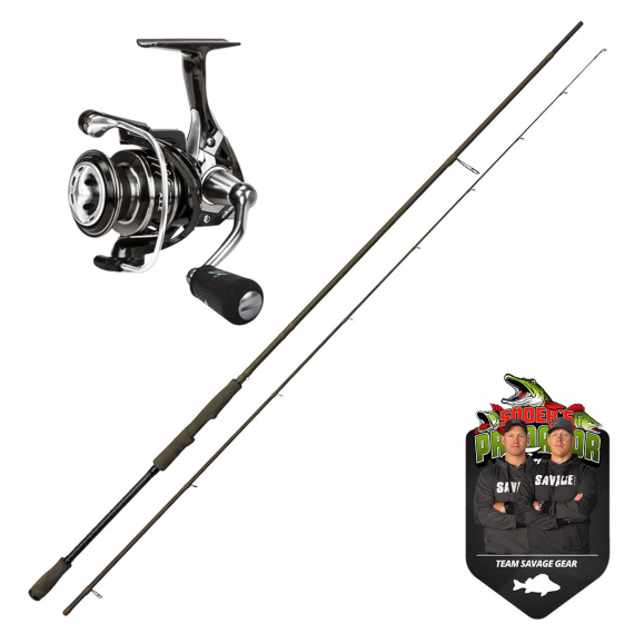 Team Savage Gear The Jonssons PredatorFight Abborrcombo Haspel i gruppen Fiskemetoder / Spinnfiske / Fiskeset / Haspelset hos Sportfiskeprylar.se (PFSGABBORREHASPEL1)