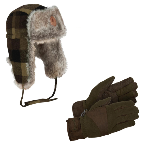 Pinewood Glove and Hat Set i gruppen Övrigt / Julklappar hos Sportfiskeprylar.se (PINEWOODHATNGLOVESET)