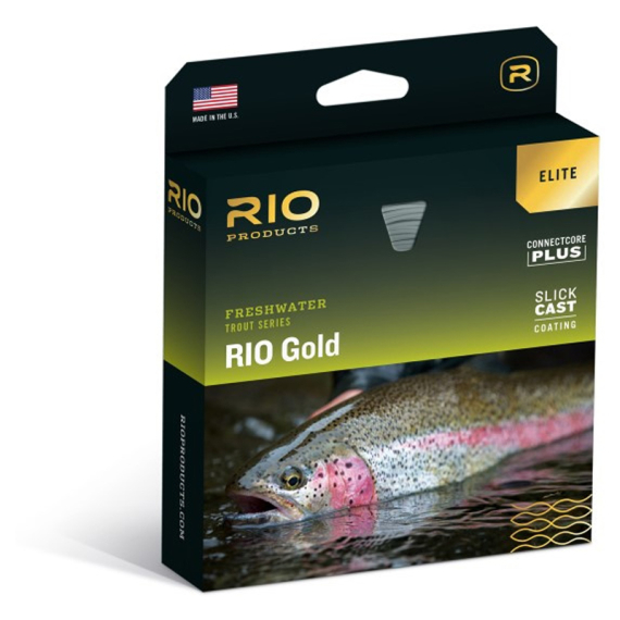 RIO Elite Gold Moss/Gold/Gray i gruppen Fiskelinor / Flugfiskelinor / Enhandslinor hos Sportfiskeprylar.se (RP19268r)