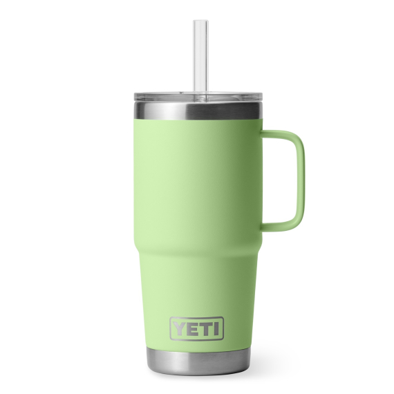 Yeti Rambler 25 Oz Straw Mug 2.0 - Key Lime i gruppen Outdoor / Friluftskök & Redskap / Termosar / Termosmuggar hos Sportfiskeprylar.se (SKU-2326-24H2KL)