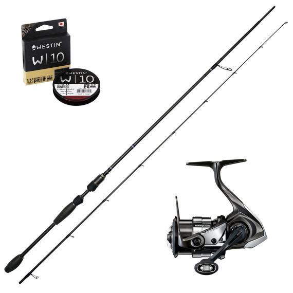 Shimano Vanquish Westin W10 Allround Combo i gruppen Fiskemetoder / Spinnfiske / Fiskeset / Haspelset hos Sportfiskeprylar.se (SSPSET-15)