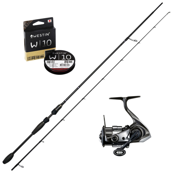 Shimano Vanquish Westin W10 Perch Combo i gruppen Fiskemetoder / Spinnfiske / Fiskeset / Haspelset hos Sportfiskeprylar.se (SSPSET-25)