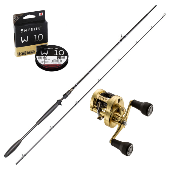 Shimano Calcutta Conquest Westin W10 Pike Combo i gruppen Fiskeset / Spinnfiskeset hos Sportfiskeprylar.se (SSPSET-5)