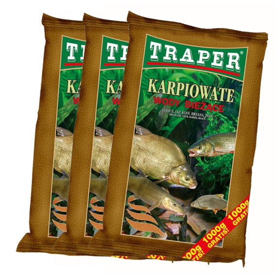 Traper Mäskblandning 2,5kg x3 i gruppen Fiskedrag / Boilies, Krokbeten & Mäsk / Mäsk hos Sportfiskeprylar.se (TRAPERGROUNDBAITPACK)