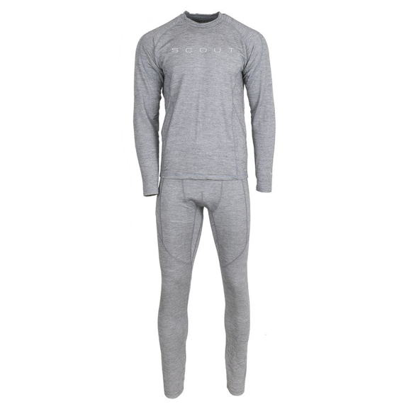 Vision Scout Merino Bamboo Set Grey i gruppen Kläder & Skor / Kläder / Underställ & Underkläder / Underställsset hos Sportfiskeprylar.se (V1123-Sr)