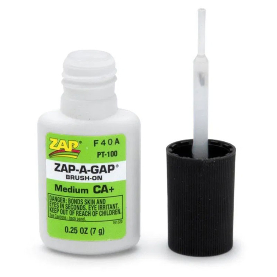 Zap-A-Gap Brush-On - Superlim m/pensel i gruppen Verktyg & Tillbehör / Superlim & Epoxy / Superlim hos Sportfiskeprylar.se (ZF13)