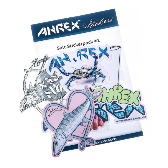 Ahrex Salt Sticker Pack #1 i gruppen Övrigt / Klistermärken & Dekaler hos Sportfiskeprylar.se (asa01)