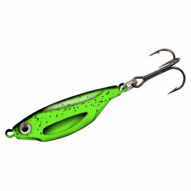 13 Fishing Flash Bang Jigging Rattle Spoon 3,8cm 10,6g - Radioactive Pickle