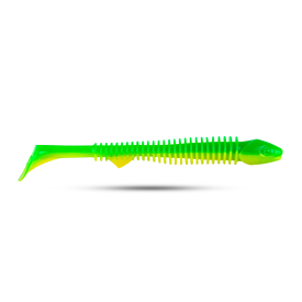 Scout RibKick 10cm (8-pack) - Lime UV