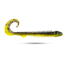 Scout RibTail 10cm (8-pack) - Muddy Chartreuse