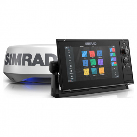 Simrad NSS9 EVO3S med Globalt Standardsjökort & HALO20+ Radar