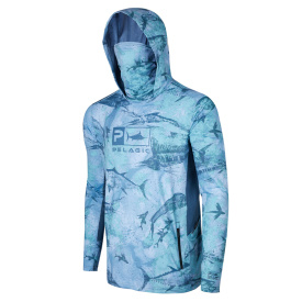 Pelagic Exo-Tech - Open Seas Camo Blue