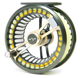 Guideline Fario LW Flugrulle Dk. Grey Green/Gold