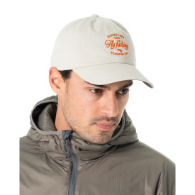 Guideline Fly Fishing Dad Cap - Bone