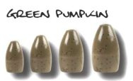 BFT Tungsten Bullet Weight (Green Pumpkin)