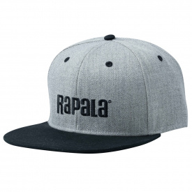 Rapala Cap Flat Brim Grey/Black