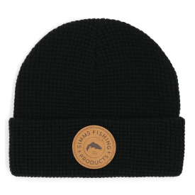 Simms Everyday Waffle Knit Beanie Black