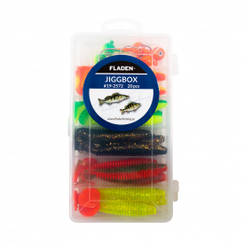 Fladen Räfflade Shadjiggar I Ask 10cm, 20pcs