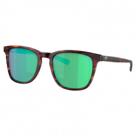 Costa Sullivan Matte Tortoise Green Mirror 580G