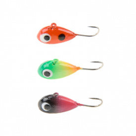 IFISH Sassa Minibalanspirk, 3-pack