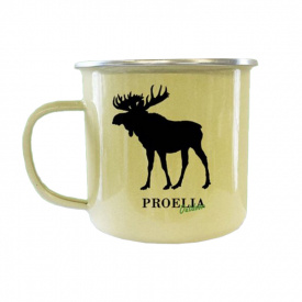 Proelia Outdoor Emaljerad Kopp Älgen 450 ml