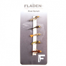 Fladen Maxximus Flies River Nymph 5-pack