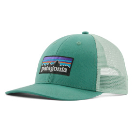 Patagonia P-6 Logo LoPro Trucker Hat Heartleaf Green