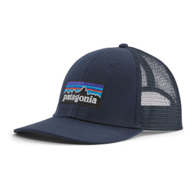 Patagonia P-6 Logo LoPro Trucker Hat New Navy