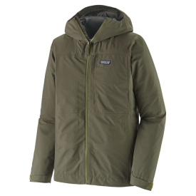 Patagonia M's Boulder Fork Rain Jacket Basin Green