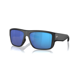 Costa Taxman Matte Black - Blue Mirror 580G