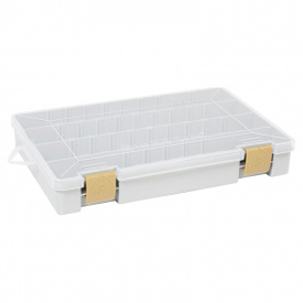 Westin W3 Tackle Box 27,5x18,5x4,5cm Grey/Clear