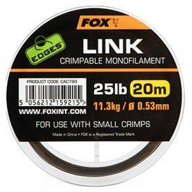 Fox Edges Link Trans Khaki Mono