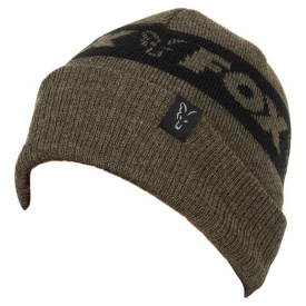 Fox Collection Beanie Green & Black