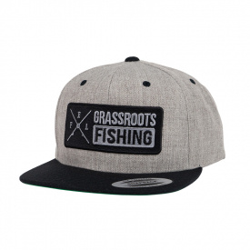 Eastfield Snapback Cap Grey - Grassroots Fishing