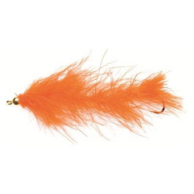 Marabou Worm Orange Daiichi 3111 #6