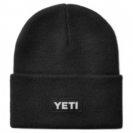 Yeti Logo Badge Knitted Black